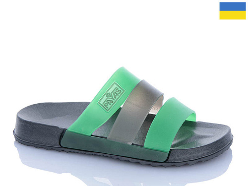 Шлепанцы Progress Payas M сір-зелений в магазине Фонтан Обуви