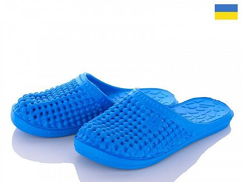 Шлепанцы No Brand A4 синий в магазине Фонтан Обуви