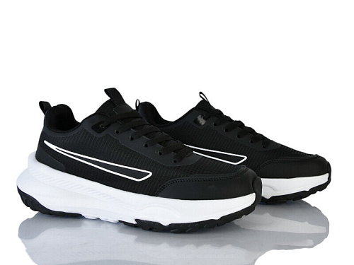 Кроссовки Бабочка 44-43 black-white в магазине Фонтан Обуви