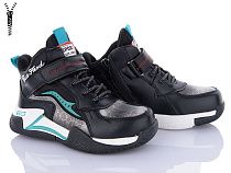 Ботинки Viktoria B152-12 d.blue в магазине Фонтан Обуви