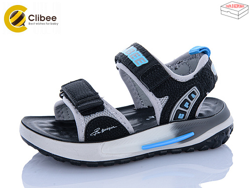 Босоножки Clibee-Apawwa ZB2316-1 black в магазине Фонтан Обуви