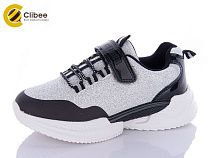 Кроссовки Clibee-Apawwa EC252 silver-black в магазине Фонтан Обуви