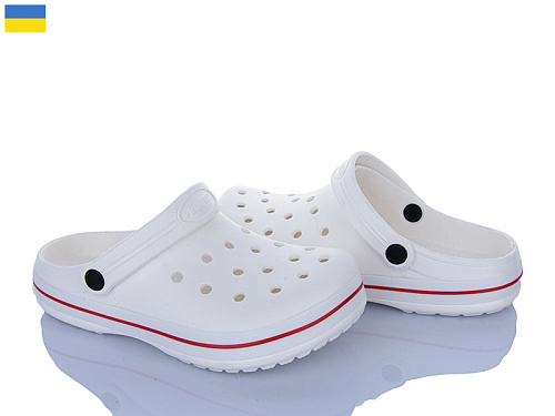 Кроксы Golden Lion 324 білий в магазине Фонтан Обуви