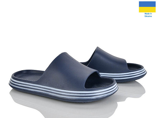 Шлепанцы Rai Shoes E236 синій в магазине Фонтан Обуви