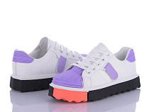 ABA2 A008 white-purple в магазине Фонтан Обуви
