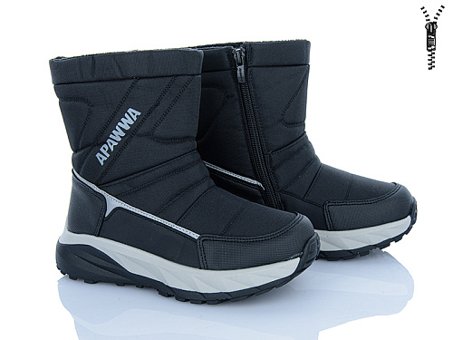 Дутики Clibee-Shosho ABD0223R-1 black в магазине Фонтан Обуви