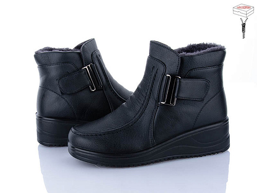 Ботинки Yuemingzu 9901 black в магазине Фонтан Обуви