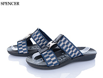 Шлепанцы Spencer 301 синій в магазине Фонтан Обуви