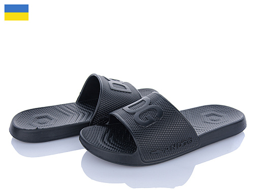 Шлепанцы Roks Dago 131 чорний в магазине Фонтан Обуви