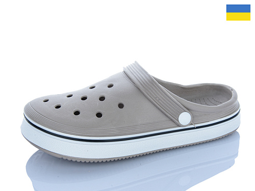 Кроксы M&L Alex13 B17 бежевий в магазине Фонтан Обуви