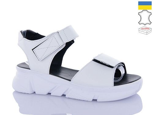 Босоножки Sali 1707-1 білий в магазине Фонтан Обуви