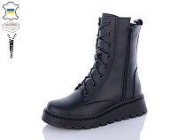 Ботинки Aba 217 чорний в магазине Фонтан Обуви