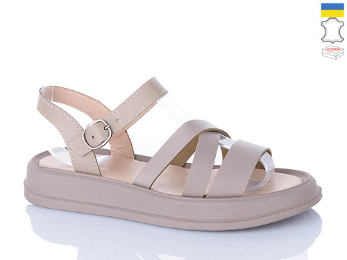 Босоножки Sali 2503 капучино кап-п. в магазине Фонтан Обуви