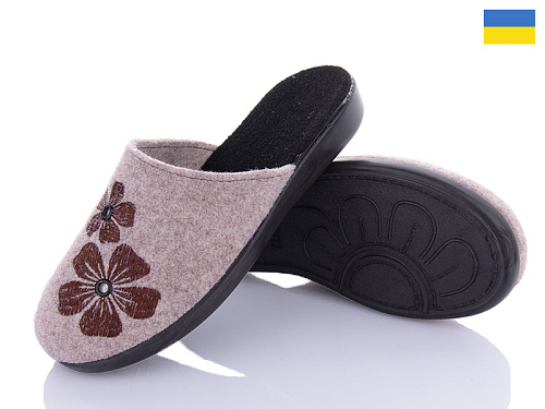 Тапочки Inblu 122-12 бежевий в магазине Фонтан Обуви