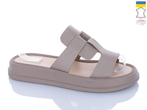 Шлепанцы Sali 22160 капучино кап-п. в магазине Фонтан Обуви