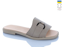 Шлепанцы Sali 115 капучино к беж-п. в магазине Фонтан Обуви