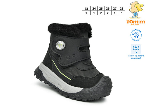 Ботинки Том.М 11757A в магазине Фонтан Обуви