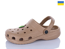 Кроксы Inblu SV18 кофе в магазине Фонтан Обуви