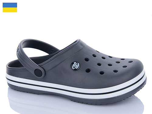 Кроксы Progress 224 графіт в магазине Фонтан Обуви