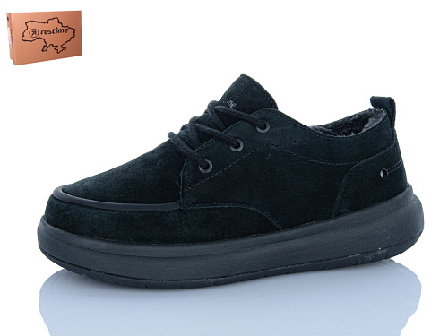 Кроссовки Restime AWZ26804 black в магазине Фонтан Обуви
