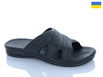 Шлепанцы Dago Крок M54 чорний в магазине Фонтан Обуви