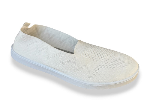 Слипоны Rai Shoes F08-008 білий в магазине Фонтан Обуви