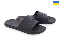 Шлепанцы Rai Shoes 131 чорний в магазине Фонтан Обуви