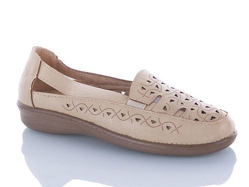 Туфли Yuemingzu 213 beige-old-1 в магазине Фонтан Обуви