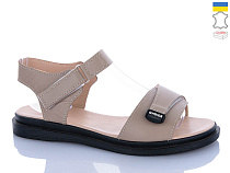 Босоножки Sali 702 капучино чор-п. в магазине Фонтан Обуви