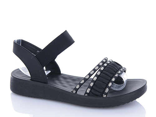 Босоножки Minghong 7720 масажка black в магазине Фонтан Обуви