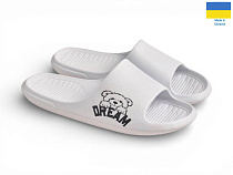 Шлепанцы Rai Shoes ДС70 білий в магазине Фонтан Обуви