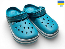 Кроксы Rai Shoes 418 аква в магазине Фонтан Обуви