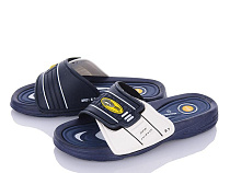 Шлепанцы Obuv Ok 3R21M navy в магазине Фонтан Обуви