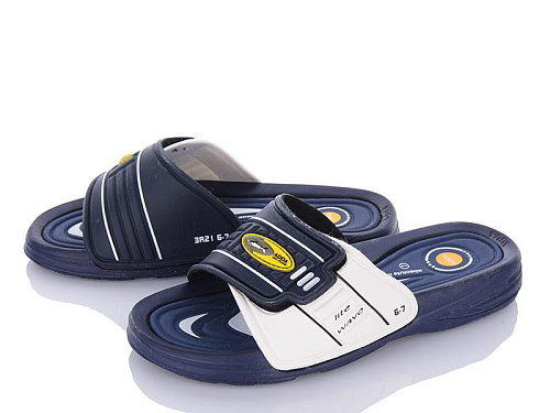 Шлепанцы Obuv Ok 3R21M navy в магазине Фонтан Обуви