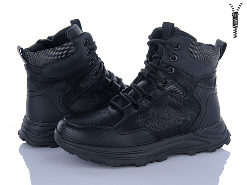 Ботинки Okshoes C1102 black в магазине Фонтан Обуви