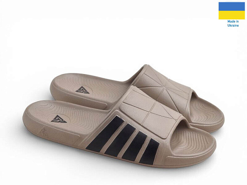 Шлепанцы Rai Shoes CC010 тауп в магазине Фонтан Обуви