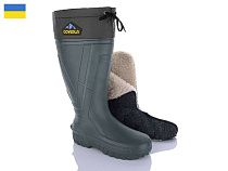 Сапоги Progress Прогрес СМ801 зелений в магазине Фонтан Обуви