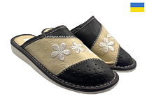 Тапочки Rai Shoes Капці 5 бежевий в магазине Фонтан Обуви