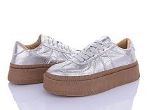 Кроссовки Violeta 197-185 silver в магазине Фонтан Обуви
