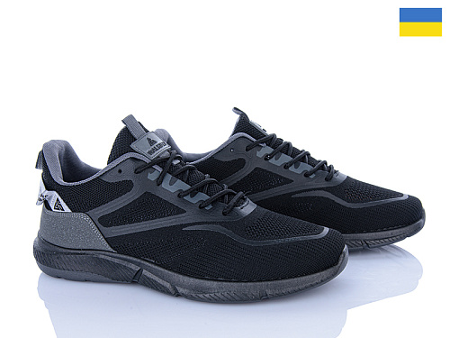 Кроссовки Dago Гіпаніс M1030 чорний в магазине Фонтан Обуви