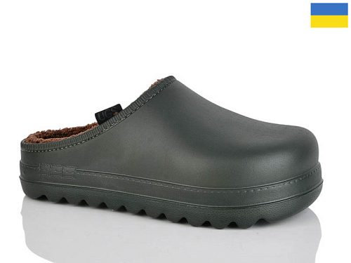 Сабо Malibu HM147 хакі в магазине Фонтан Обуви