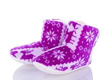 Тапочки Soylu SS009 олень фіолетовий в магазине Фонтан Обуви