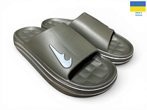 Шлепанцы Rai Shoes 513-17 хакі в магазине Фонтан Обуви