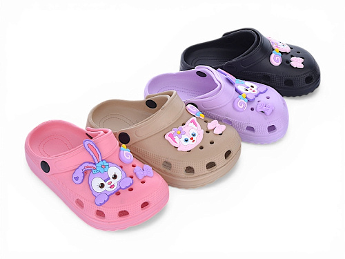 Кроксы M&L Alex13 YP3202 mix в магазине Фонтан Обуви