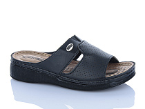 Шлепанцы Sali One 209-04 чорний в магазине Фонтан Обуви