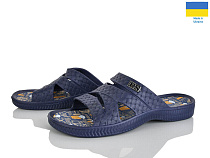 Шлепанцы Rai Shoes E229 синій в магазине Фонтан Обуви