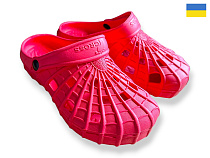 Кроксы Rai Shoes SV16 червоний в магазине Фонтан Обуви
