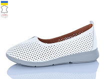 Туфли Sali 002-1 білий сір-п. в магазине Фонтан Обуви