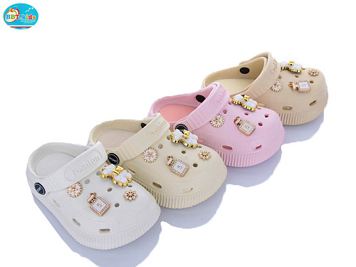 Кроксы Bbt A9121-2 mix в магазине Фонтан Обуви