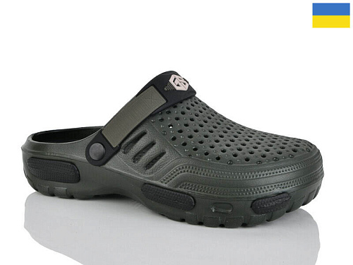 Кроксы Malibu 6-118 xaki в магазине Фонтан Обуви